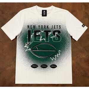 New York Jets NFL Team Apparel New Era Mens Large Graphic T Shirt NWOT